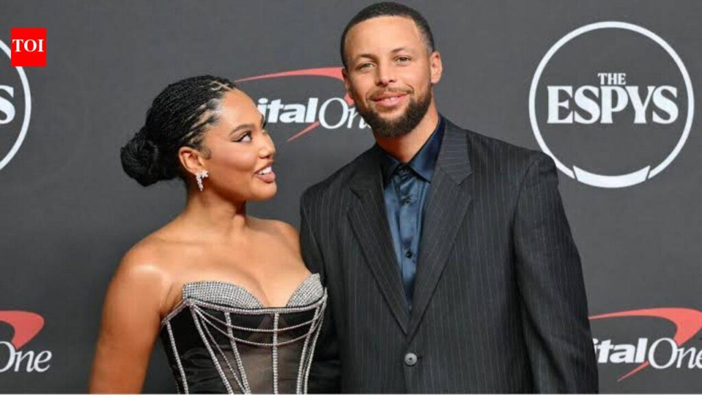 Stephen Curry’s wife Ayesha Curry controls one side of Warriors star with a sweet romantic gesture - The Times of India