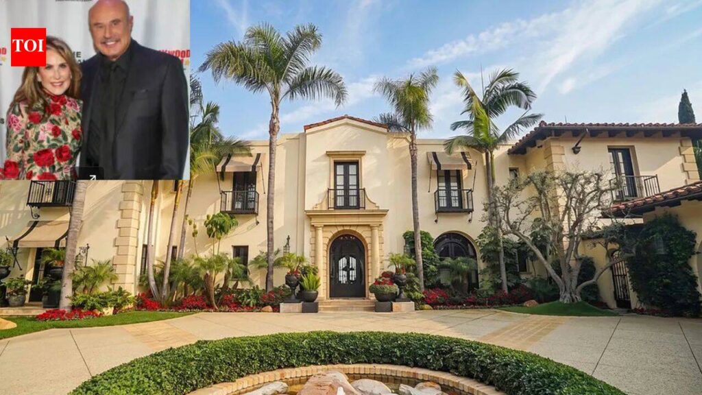 Dr. Phil and Robin McGraw bought a Beverly Hills property for $29.8 million in 2010 and completed the man - The Times of India