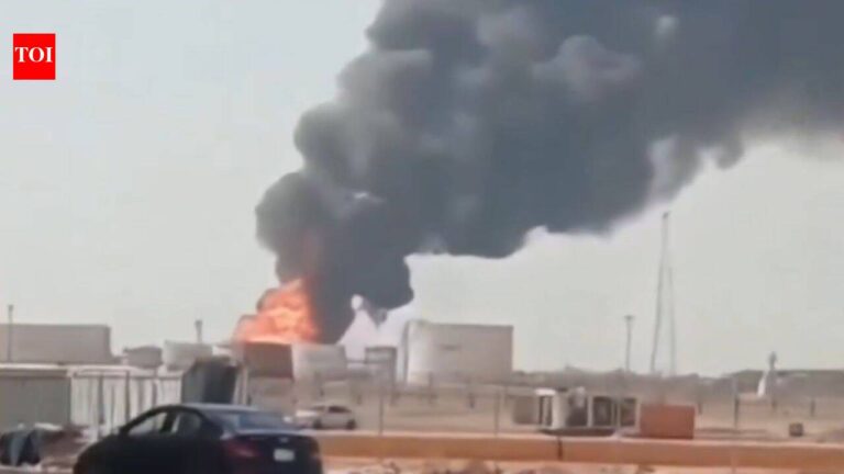 US-Iran War Live Updates: Iran says it struck LPG tanker attempting to ‘illegally’ cross Strait of Hormuz - The Times of India