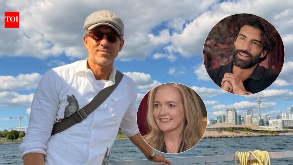 Ryan Reynolds and Colleen Hoover’s alleged texts reveal the actor calling ‘It Ends With Us’ Justin Baldon - The Times of India