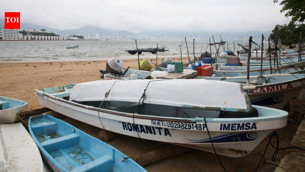 Hurricane Trudy becomes major Category 3 storm near Mexico's Pacific Coast - The Times of India