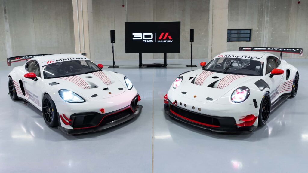 Porsche's Manthey Celebrates 30 Years With Two Wild Race Cars - Motor1.com