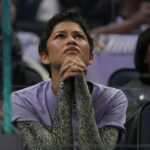 Zendaya makes a surprise appearance at the Valkyries’ Finals game - San Francisco Chronicle