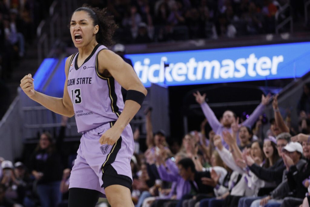 Valkyries reserve Janelle Salaün wins Sixth Player of the Year after big year off the bench - sfchronicle.com