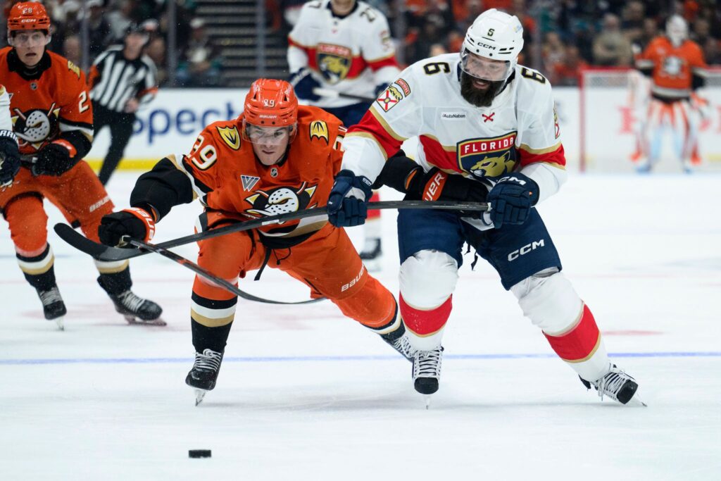 Mikael Granlund scores in OT, Cutter Gauthier gets 2 goals in Ducks' 3-2 win over Panthers - middletownpress.com