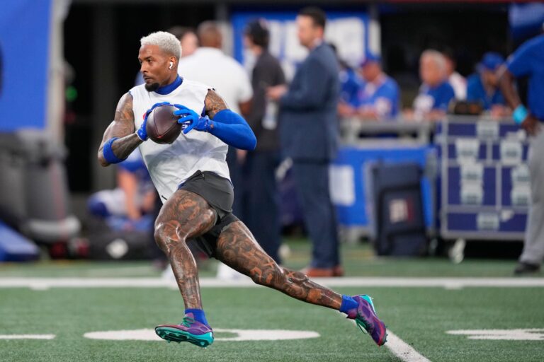 Vikings sign veteran receiver Odell Beckham Jr. to their practice squad with passing game lagging - Times Union