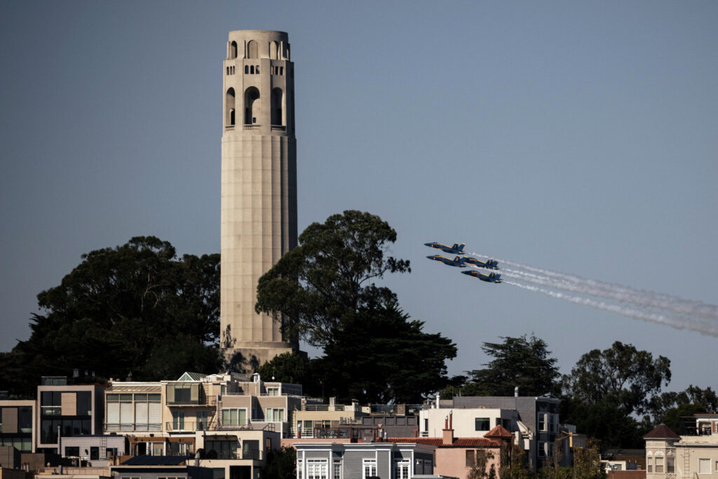 West Coast’s largest ship parade launches weekend of S.F. Fleet Week activities - San Francisco Chronicle