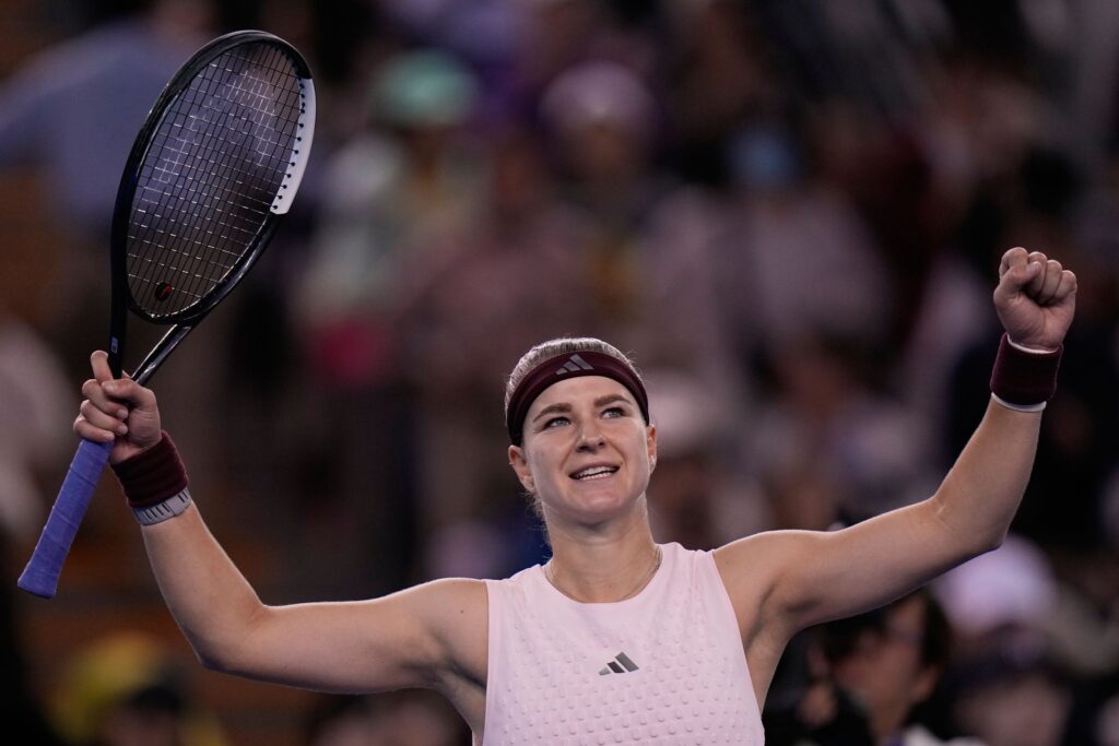 Muchova secures the last WTA Finals spot after Kostyuk retires at Ningbo Open - Huron Daily Tribune