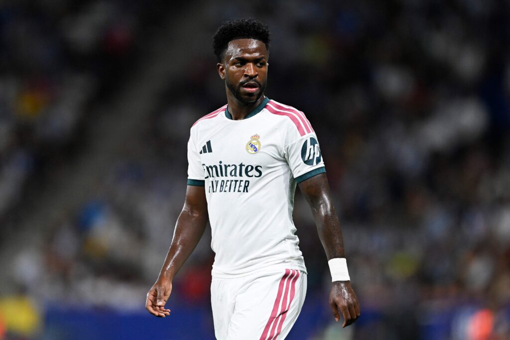 Vinicius Jr. Sparks Controversy With Goal and Red Card In Real Madrid vs. Villarreal - heavy.com