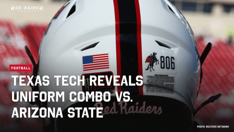 Texas Tech reveals uniform combo versus Arizona State - On3