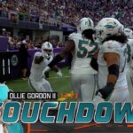 Ollie Gordon runs for 12-yard TD, shrinking Dolphins' deficit against Vikings | NFL Highlights - FOX Sports