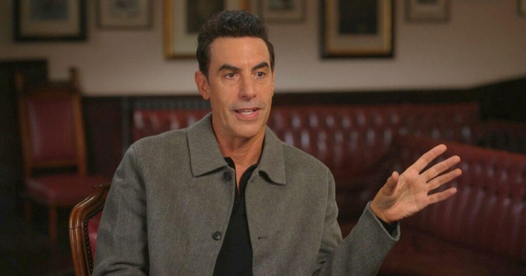 Sacha Baron Cohen on using characters to get real people to reveal their real beliefs - CBS News