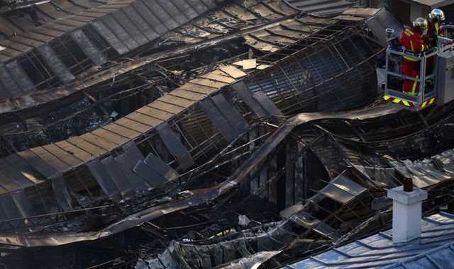 Oldest covered food market in Paris destroyed in fire - Manx Radio