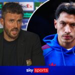 'Not the time to talk' | Michael Carrick reacts to Lisandro Martinez calling out Manchester United hierarchy after loss to Atletico Madrid - Sky Sports