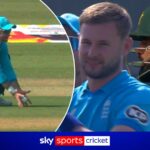 Pakistan vs England: Fakhar Zaman caught out on FIRST BALL against England in the Tri Series - Sky Sports