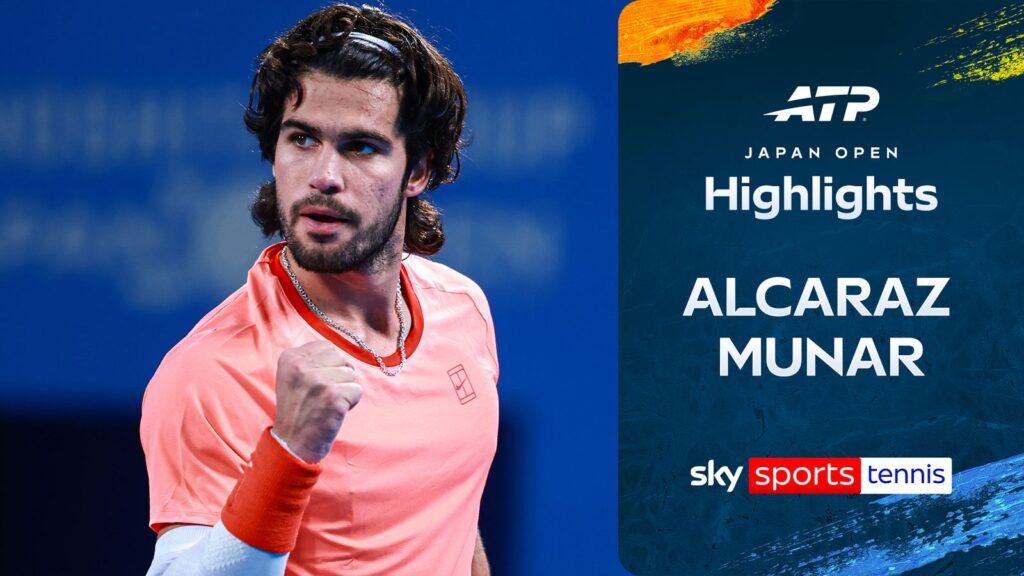Carlos Alcaraz vs Jaume Munar | Japan Open highlights - Sky Sports