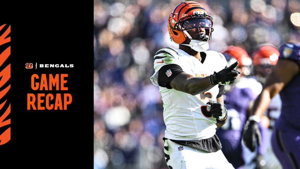 Bengals Defeat Ravens 35-13 | POSTGAME RECAP, NOTES & QUOTES - Cincinnati Bengals