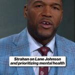 Strahan on Lane Johnson prioritizing mental health - FOX Sports