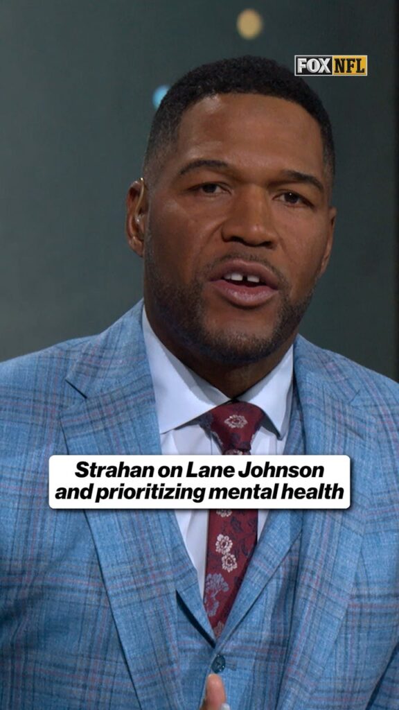 Strahan on Lane Johnson prioritizing mental health - FOX Sports