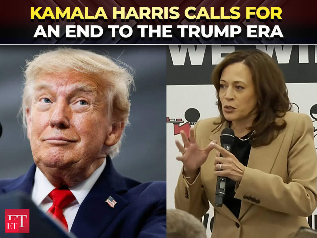 'That era is over...': Kamala Harris declares war on Trump in explosive Vegas speech ahead midterms - The Economic Times