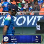 IND vs WI 2026, 3rd ODI: Virat Kohli Wicket - BCCI