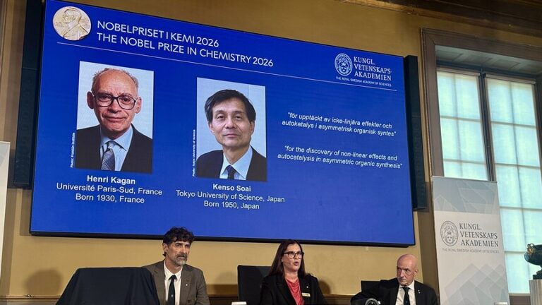 France's Henri Kagan, Japan's Kenri Soai win 2026 Nobel Prize in Chemistry - Anadolu Ajansı