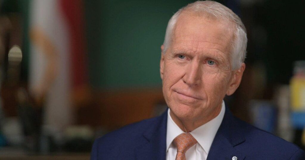 60 Minutes Transcript: Sen. Thom Tillis - CBS News