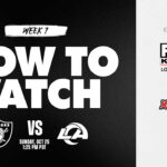How to watch, listen to and livestream Raiders vs. Rams - Raiders.com