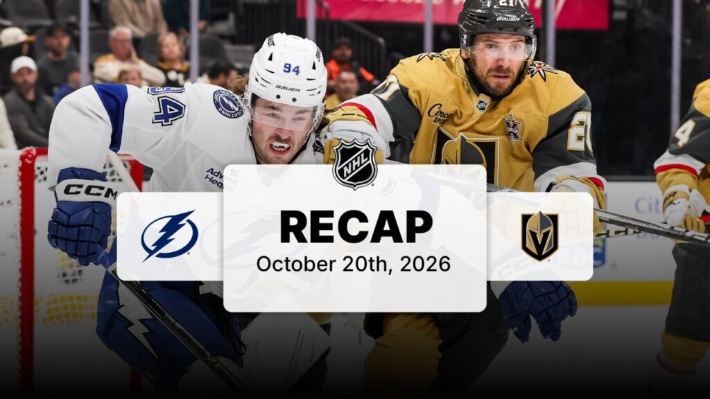 TBL at VGK | Recap - NHL.com