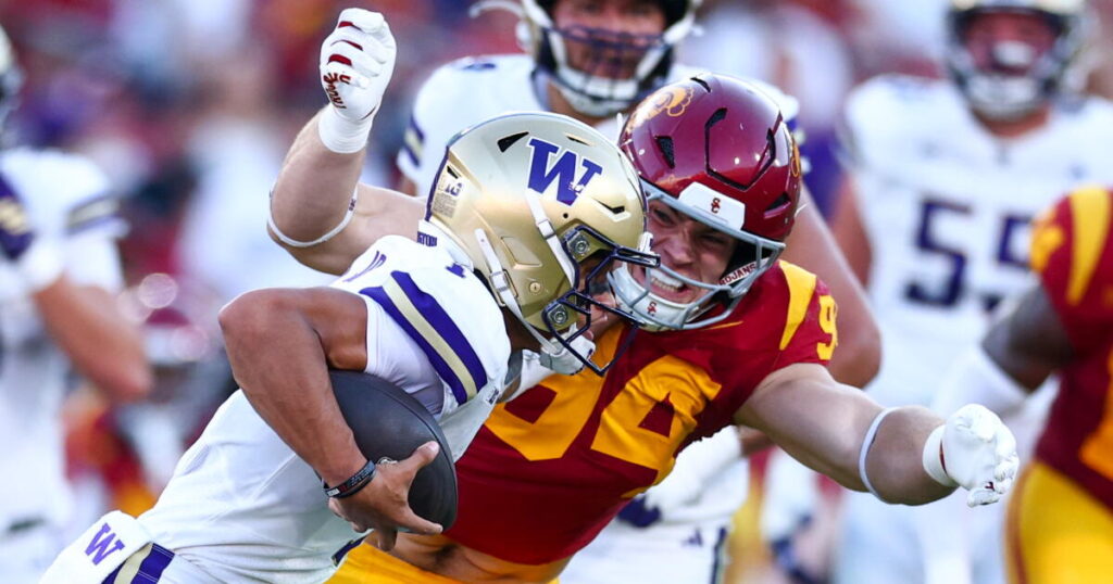 USC silences the ‘Fire Lincoln!’ chants with thrilling comeback win over Washington - Los Angeles Times