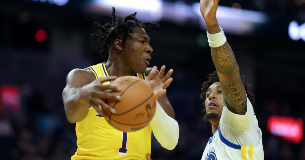 Adou Thiero aims for bigger Lakers role after injury-marred rookie season - Los Angeles Times