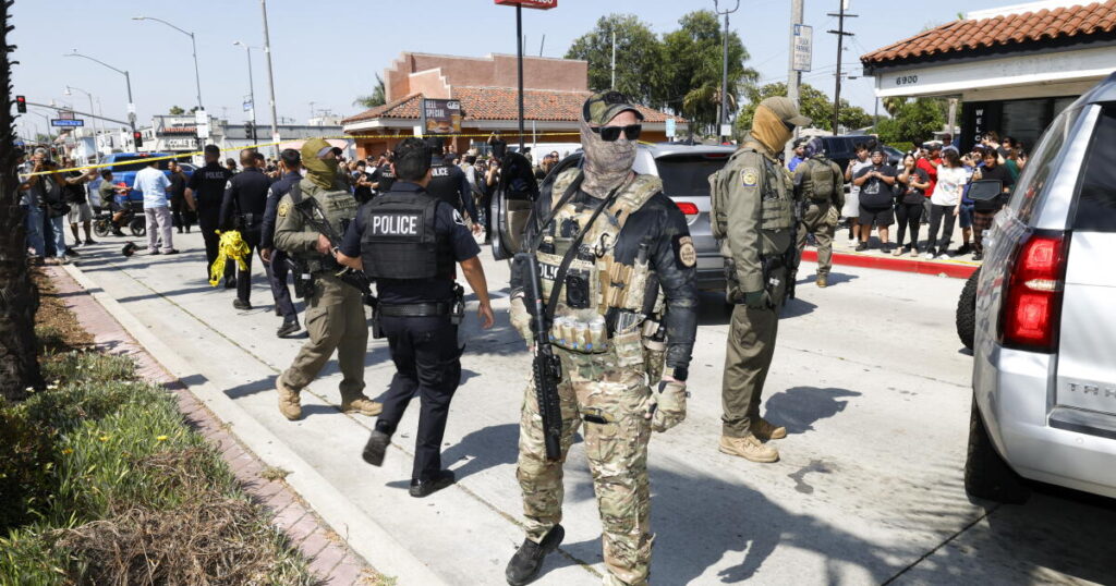 ‘Mountain of evidence’: ICE agents discriminated against Latinos, judge says - Los Angeles Times