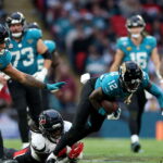 Travis Hunter end zone interception keeps Jaguars alive in London - NBC Sports