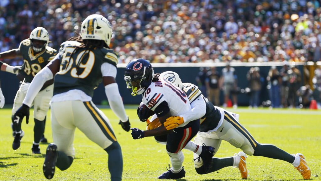 Packers LB Zaire Franklin: Luther Burden said he’d make us quit, but he quit Sunday - NBC Sports