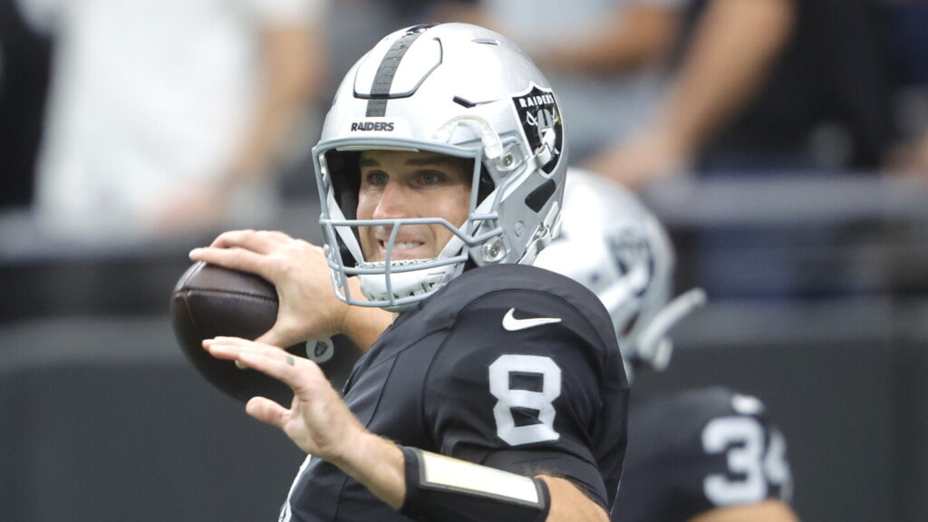Kirk Cousins throws 10th TD of the year, Raiders lead Chiefs 7-0 - NBC Sports