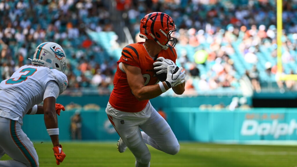 Bengals TE Tanner Hudson to miss rest of season with torn pectoral - NBC Sports