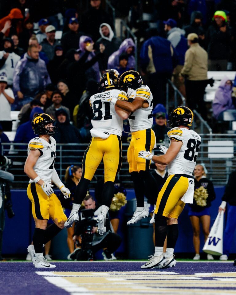 My latest Big Ten football power rankings has unlikely climbers and sinkers - Hawk Fanatic