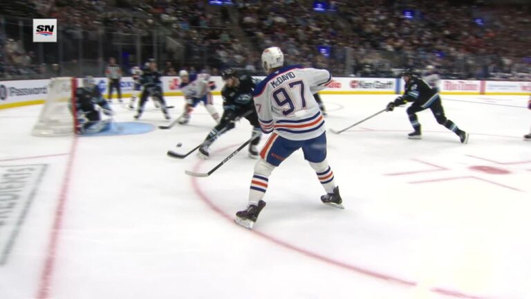 EDM@UTA: Hyman scores PPG against Karel Vejmelka - NHL.com
