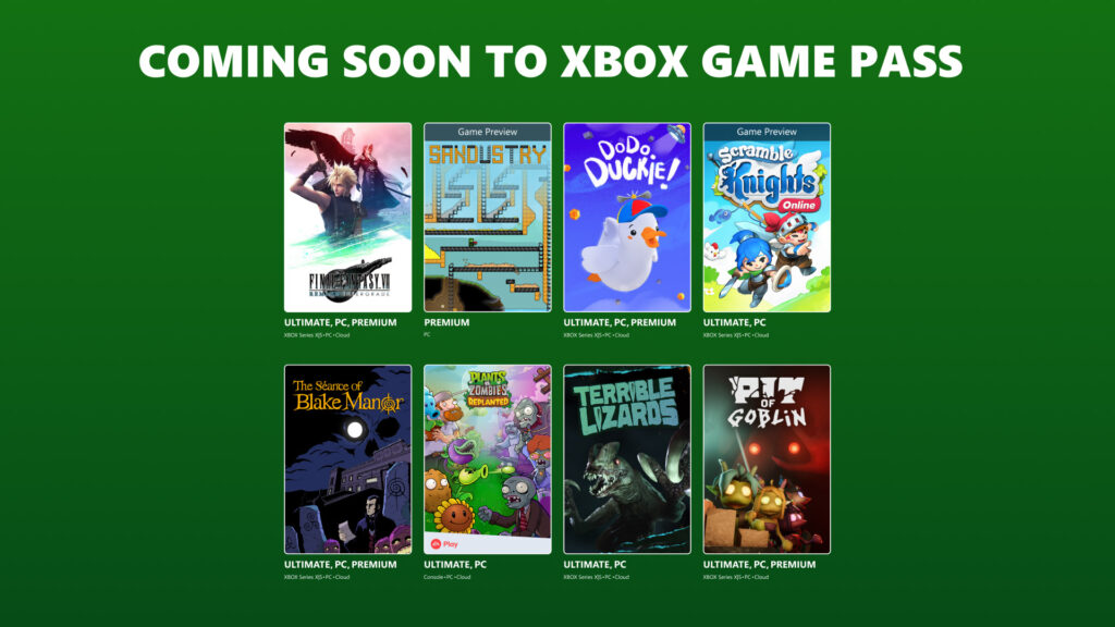 Xbox Game Pass October 2026 Wave 2: FFVII Remake and More - iPhone in Canada