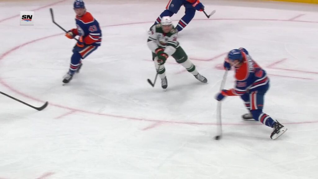 MIN@EDM: Joseph scores goal against Jesper Wallstedt - NHL.com