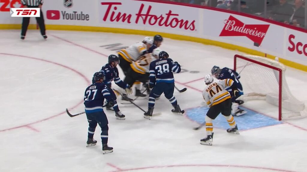 BOS@WPG: Hagens scores goal against Stuart Skinner - nhl.com