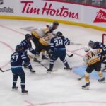 BOS@WPG: Hagens scores goal against Stuart Skinner - nhl.com